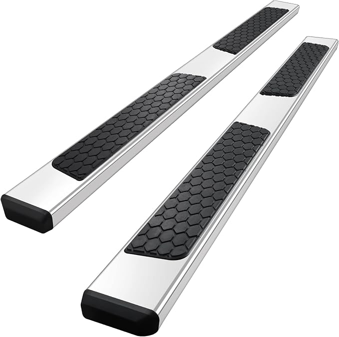 COMNOVA Side Steps Running Boards Compatible with 2009-2018 Dodge Ram 1500 Crew Cab, 2010-2026 Ram 2500 3500 Crew Cab(incl. 2019-2024 Classic). 6.5 Inch Rock Sliders Truck Side Steps Nerf Bars.