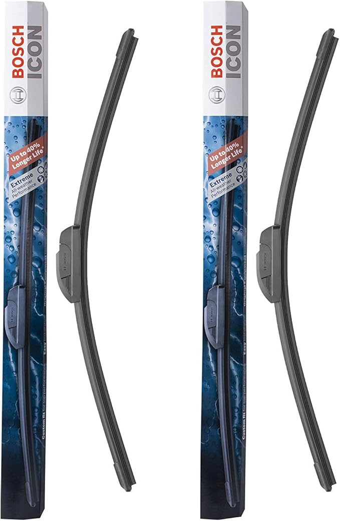 BOSCH 26A20A ICON Beam Wiper Blades - Driver and Passenger Side - Set of 2 Blades (26A & 20A)