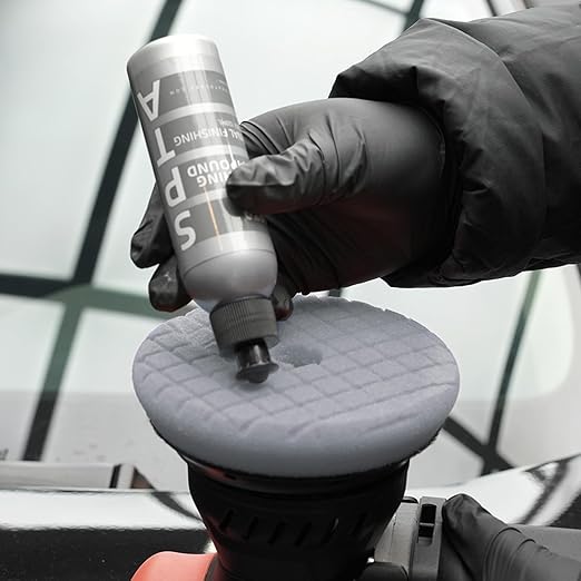 SPTA Polishing Compound Car Scratch & Swirl Remover Rubbing Compound & Finishing Polish Buffing Compound Swirl Remover for Cars Automotive Paint Correction (4.06 oz)