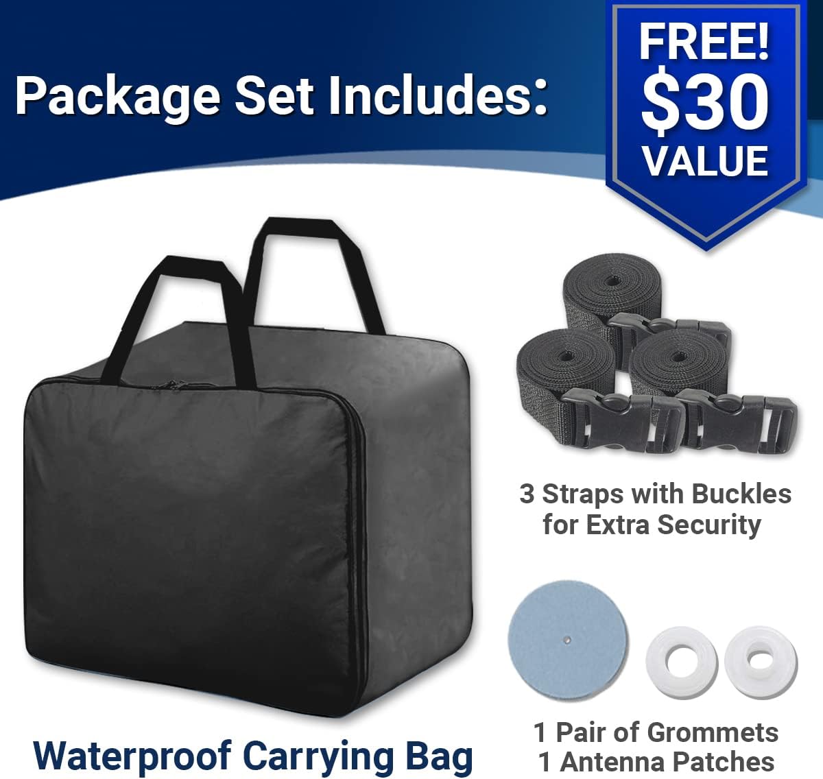 iCarCover Custom Car Cover Compatible with Mustang 2005-2025, Waterproof All Weather Rain Snow UV Sun Protector Full Exterior Indoor Outdoor Car Covers, Stripe (Black/Gray)