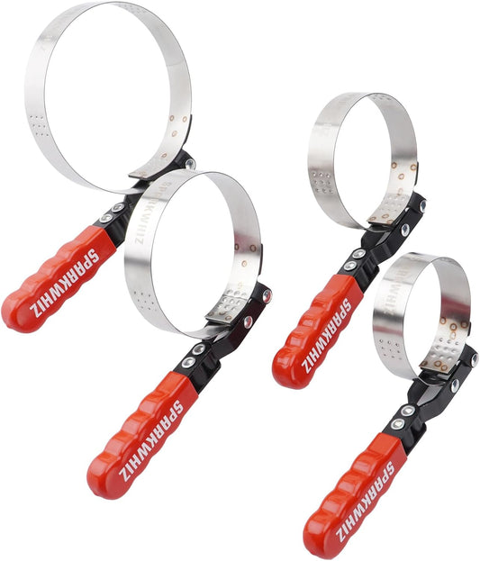 Oil Filter Wrench Set, Oil Filter Removal Tool 2-3/4" - 5-1/4"