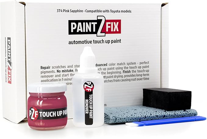 3T4 Pink Sapphire Touch-Up Paint Kit for Scratches and Chips - Compatible with Toyota Models