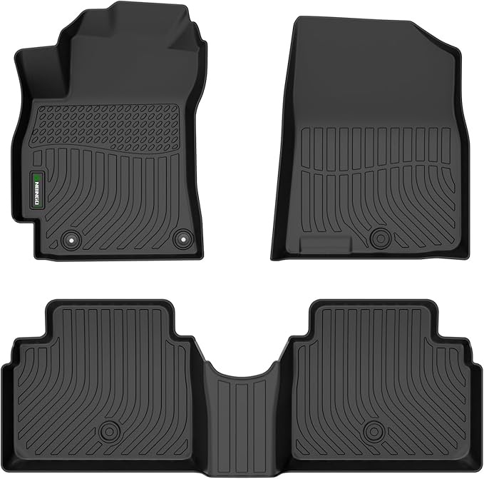 ANBINGO®Fit for Hyundai Elantra Floor Mats 2021-2026(Only Gas & Automatic) & Elantra N 2022-2025 (Only Fit Automatic)All Weather Protection TPE Heavy Automotive Floor Liners 1st & 2nd Row Accessories