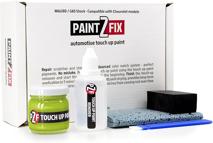 WA628D / GKO Shock Touch-Up Paint Kit for Scratches and Chips - Compatible with Chevrolet Models
