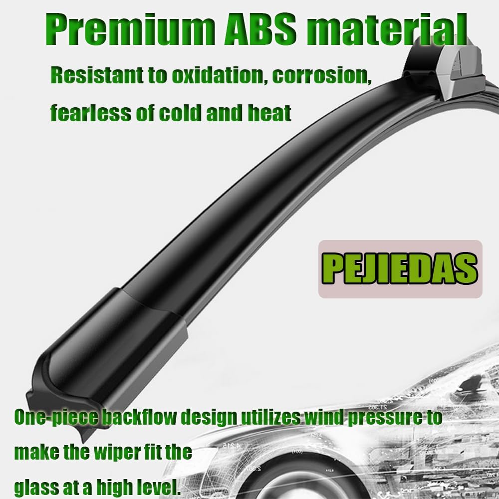 OEM Quality Front Wiper Blades, Replacement for Ford F Series 2023-2012 Expedition 22-08,Chevy Silverado GMC Sierra Series 2023-2019, OE Original Style (22 Inch + 22 Inch Front Wiper Blades)