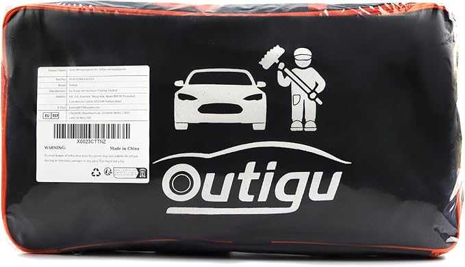 Car Cleaning Kit with Storage Bag, Car Washing Kit 16 Pcs, Car Detailing Kit with Wash Mitt Sponge Towels, Car Wash Mitt, Detailing Brushes, Exterior and Interior Car Washing Set