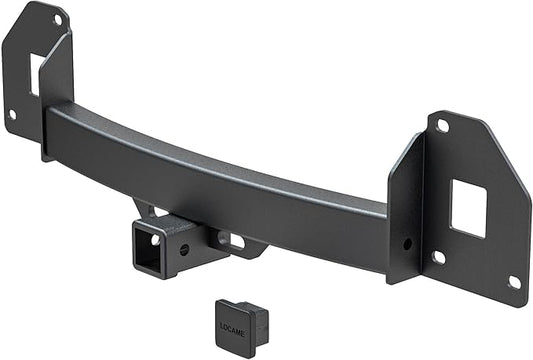 LOCAME Class 3 Trailer Hitch Compatible with Tesla Model Y 2020-2024, 2 Inch Rear Towing Hitches Receiver Powder Coated Black