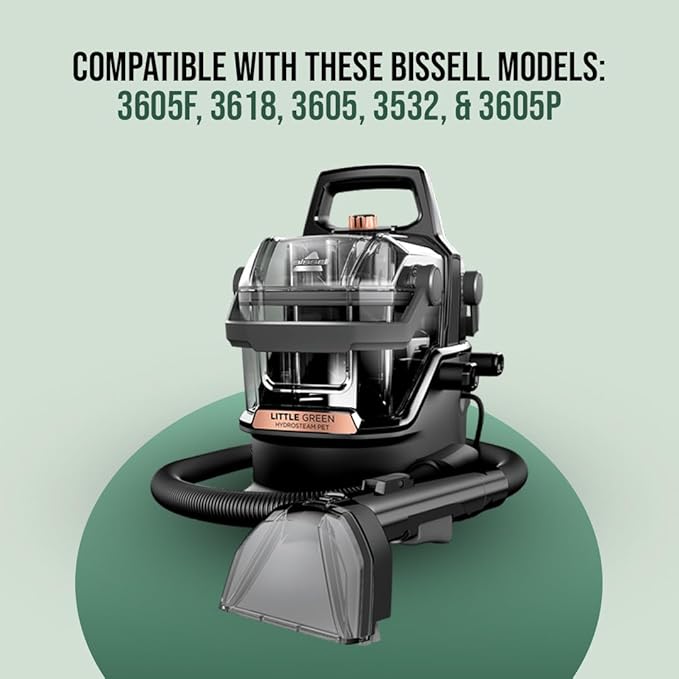 Replacement 5" Tough Stain Tool for Bissell Little Green HydroSteam Carpet Cleaners - Fits Models # 3618, 3605, 3532, 3700