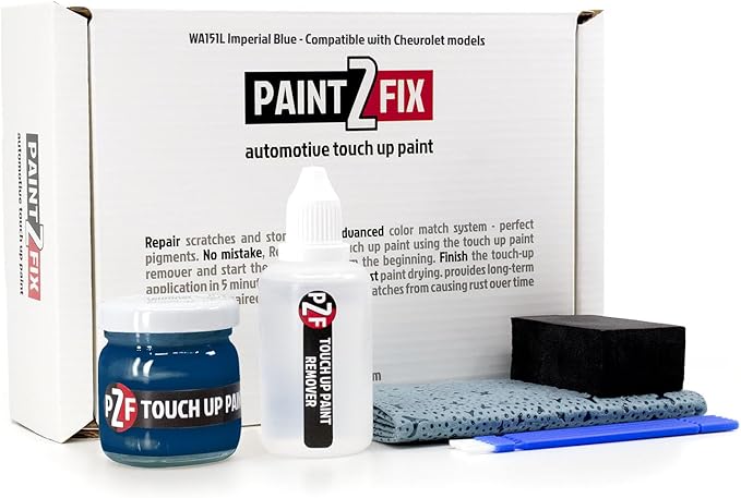 WA151L Imperial Blue Touch-Up Paint Kit for Scratches and Chips - Compatible with Chevrolet Models