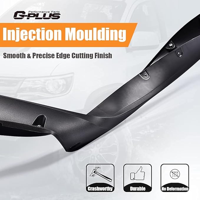 G-PLUS Fender Flares Compatible with 2005-2011 Dodge Dakota with 5.4ft (64.9") Bed, Fits for 4 Door Crew Cab Only