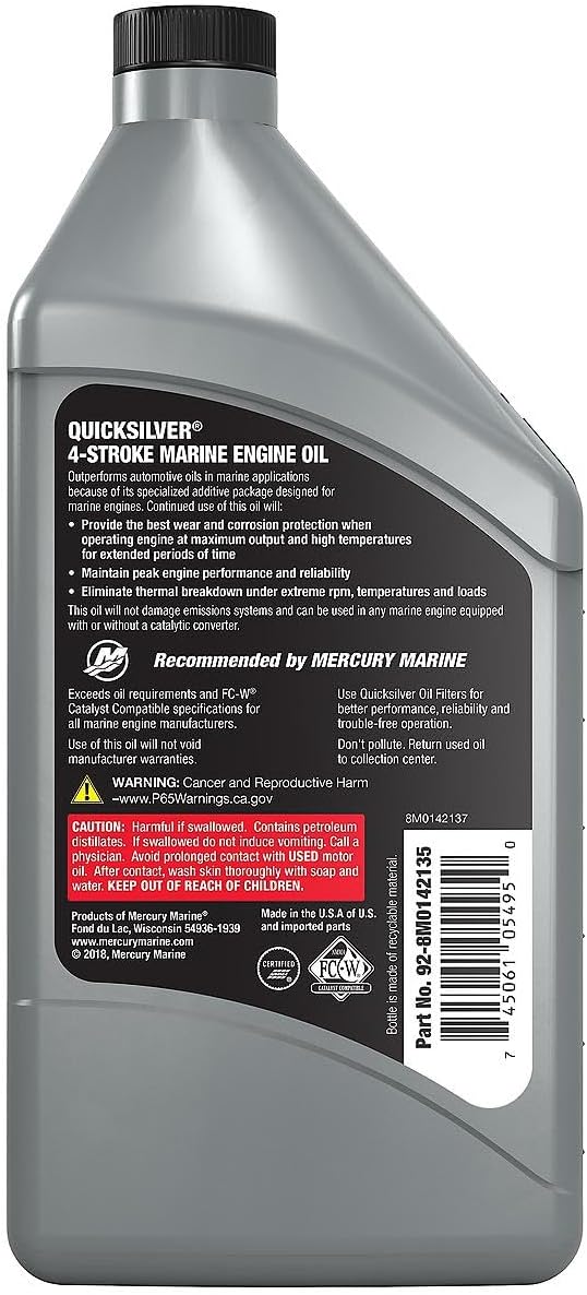 Quicksilver 10W-30 Marine Engine Oil