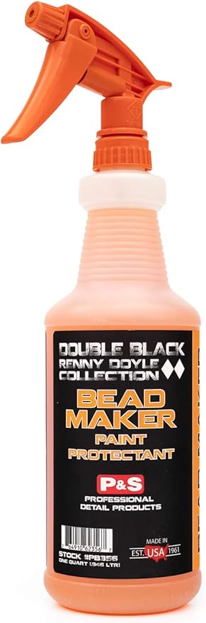 P & S PROFESSIONAL DETAIL PRODUCTS Bead Maker Combo Kit - Paint Protectant & Sealant, Easy Application, Cured Protection, Long Lasting Gloss, Hydrophobic Finish -1 Gallon+1 Quart