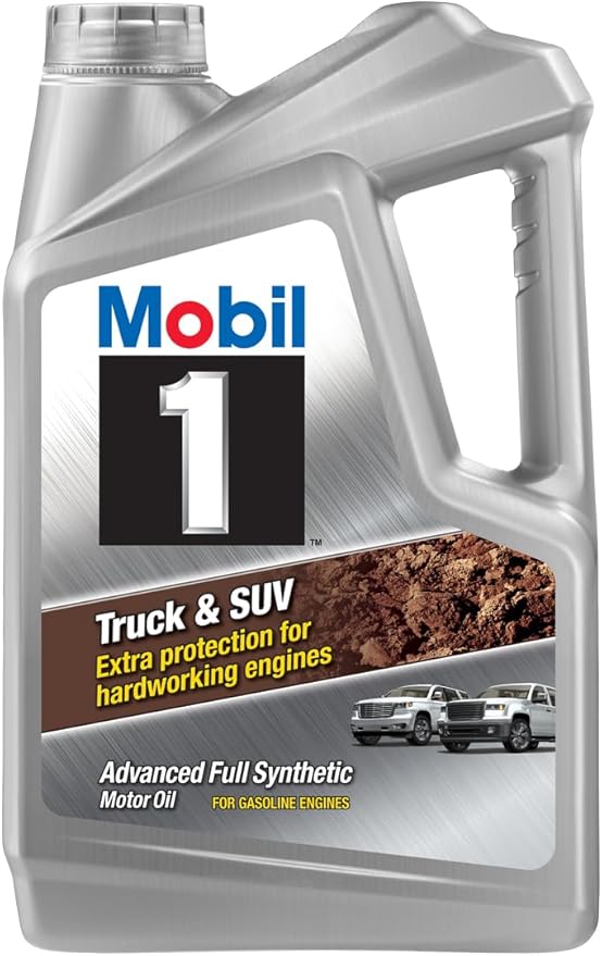 Mobil 1 Truck & SUV Full Synthetic Motor Oil 5W-20, 5 Quart