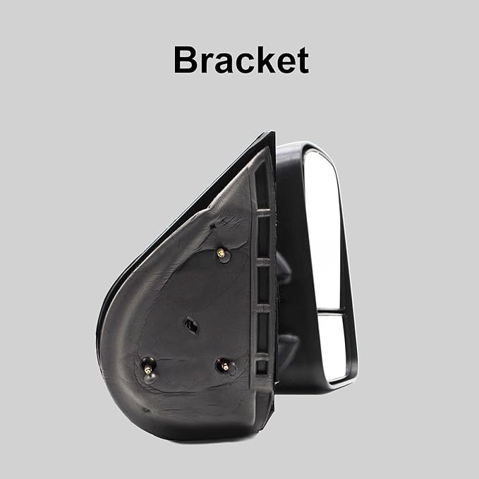 WLLW Towing Mirrors fit for 2007-2014 Chevy Silverado 1500 2500 3500 Suburban GMC Sierra Yukon Tow Mirror Manual Adjustment Glass Manual Telescoping Folding Black A Pair LH RH