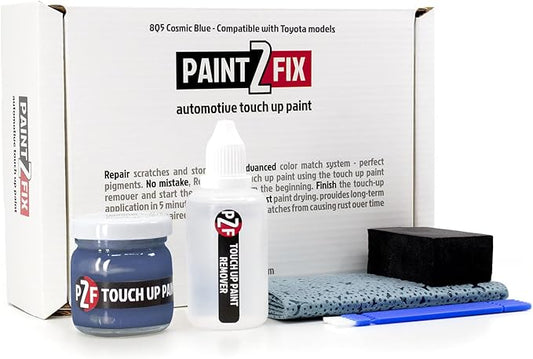 8Q5 Cosmic Blue Touch-Up Paint Kit for Scratches and Chips - Compatible with Toyota Models