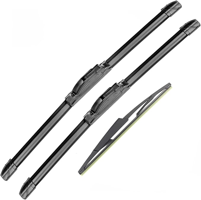 Original Equipment Replacement Windshield Wiper Blades For Lincoln Navigator 2009-2016 Ford Expedition 2009-2017 Front Windscreen Wiper and Rear Wiper Blade