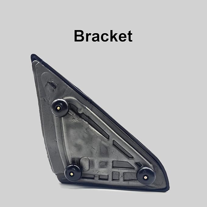 WLLW Towing Mirrors fit for 2009-2018 Dodge Ram 1500 2500 3500 Pickup with Manual Adjust Glass Manual Flip Manual Folding Black Cap