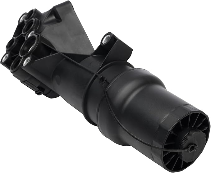 Engine Oil Filter Housing Assembly by AA Ignition- Replaces 07K115397A, 07K115397B, 07K115397D - Compatible with Audi and Volkswagen 2.5L - 2005-2014 Jetta, Golf Beetle, Passat, Rabbit, TT Quattro