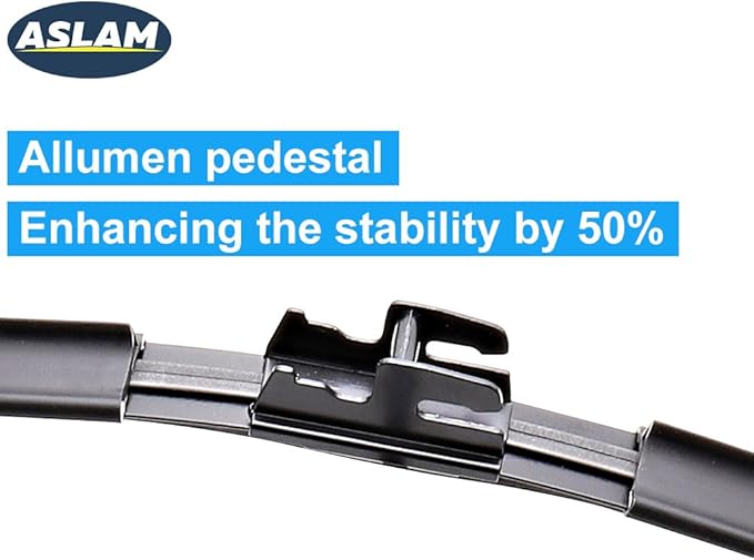 ASLAM Windshield Wiper Blades All-Season Type-M 26"+16" for OEM Replacement and Refills Replaceable (set of 2)