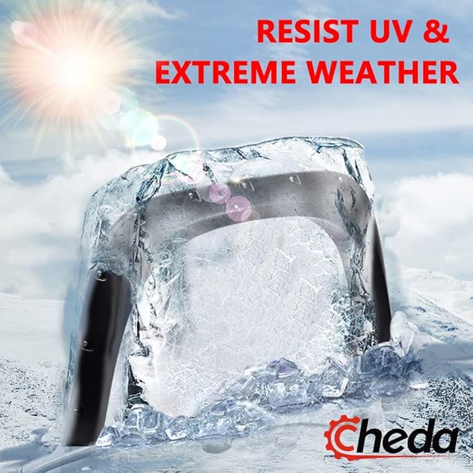 CHEDA Factory Style Fender Flares Compatible with 04-08 Ford F150 66.0"/67.0"/78.0"/96.0" Bed Length(Not Fit Heritage Models), 07-08 Lincoln Mark LT with 67.0"/78.0" Bed Length,Textured 4pcs