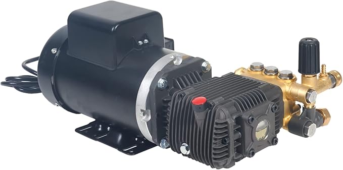 Canpump Electric Pressure Washer: 5 hp Full-Speed Motor 230 V, Canpump CF 2530 EH Triplex Pump