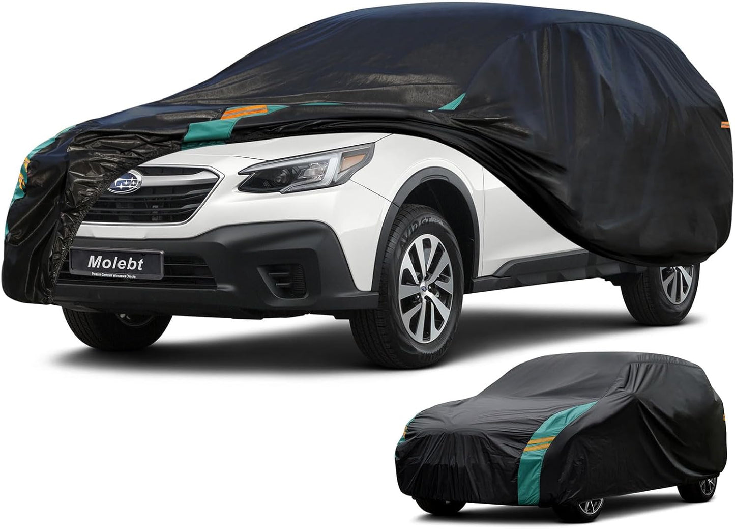 SUV Car Cover Custom Fit for Subaru Outback(1994-2025), Waterproof All Weather for Automobiles, Outdoor Full Cover with Windproof Clip Straps
