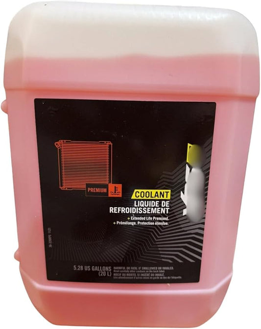 XPS Pre-Mixed Coolant Antifreeze 20L (5.28 Gallon) – Genuine OEM Formula for Ski-Doo, Sea-Doo, and Can-Am Vehicles – Ready to Use Extended Life Engine Coolant – Part #9779230