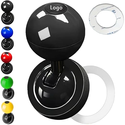Far Voyager Push Start Button, Farvoyager1 Metal Car Joystick Ball, Universal One-Button Start Car Shift Knob, Customized Cars Start Ignition Switch Buttons Rocker