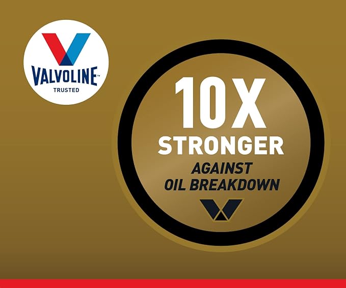 Valvoline Extended Protection High Mileage with Ultra MaxLife Technology 0W-20 Full Synthetic Motor Oil 5 QT (Pack of 2)