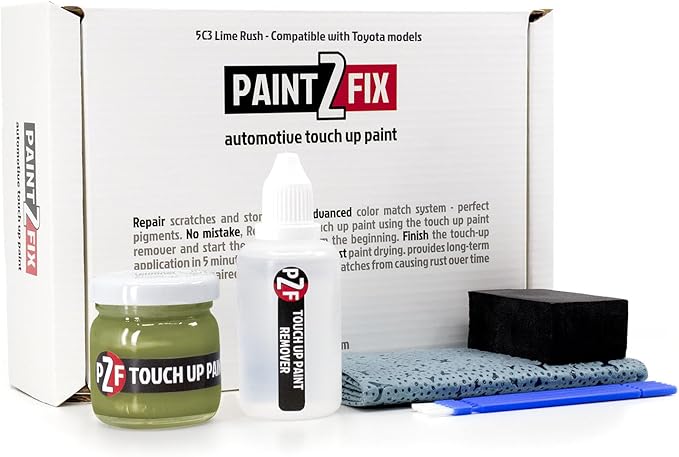 5C3 Lime Rush Touch-Up Paint Kit for Scratches and Chips - Compatible with Toyota Models