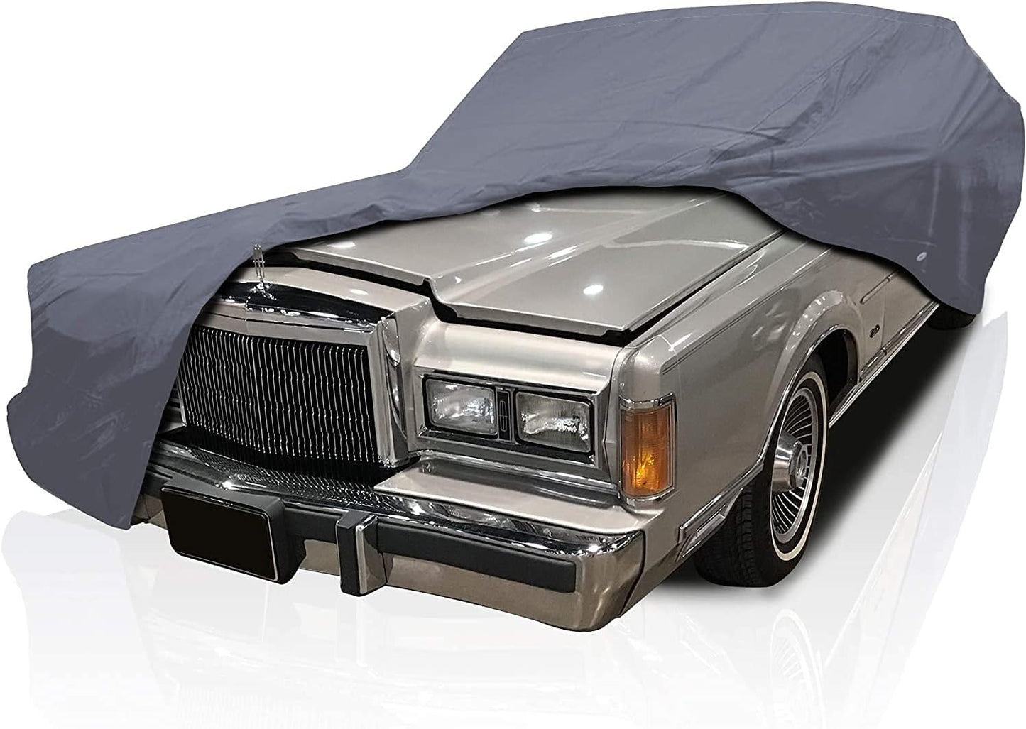 Supreme Full Car Cover – for Pontiac Lemans 1966-1977 Coupe 2-Door Semi Custom Fit Waterproof Full Coverage All Weather Windproof Dust Proof Indoor Outdoor Automobile