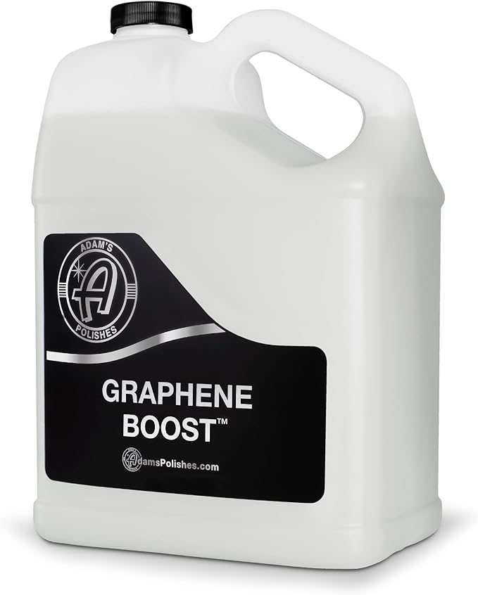 Adam's Graphene Boost - Graphene Ceramic Coating Spray For Car Detailing | Adds Protection & Extends The Life Of Top Coat Ceramics | Maintenance Spray On Wipe Off | Car Boat RV Motorcycle