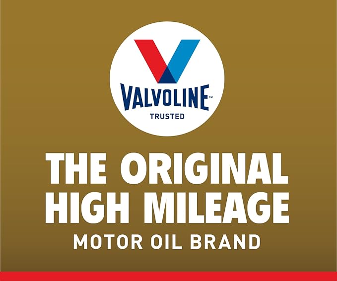 Valvoline Extended Protection High Mileage with Ultra MaxLife Technology 5W-30 Full Synthetic Motor Oil 5 QT (Pack of 2)