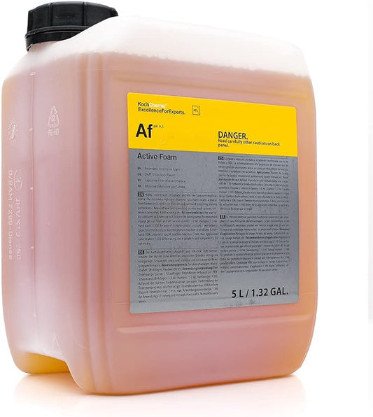 KOCHCHEMIE - Active Foam - Phosphate and NTA Free, Paintwork Protective, Unique Foam Formulation, Long Lasting Sandalwood Aroma (5 Liters)