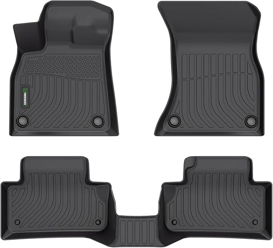 ANBINGO®Floor Mats Fit for Audi Q5/SQ5 2018-2025,All Weather Car Mat Rug for 2020-2025 Q5 PHEV TPE Rug Trunk Mat for 2021-2025 Audi Q5/SQ5 Sportback Rubber Trunk Liner Carpet for Q5 Accessories