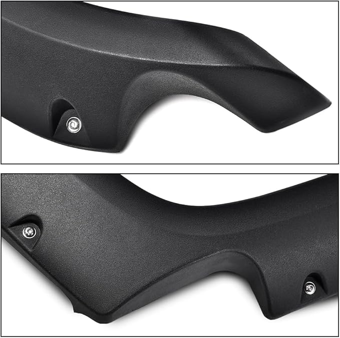 DOTCOM Fender Flares,Compatible with 2007-2014 Toyota FJ Cruiser,Paintable Matte Pocket Wheel Arch Cover Trim,Textured Riveted Style 4PCS