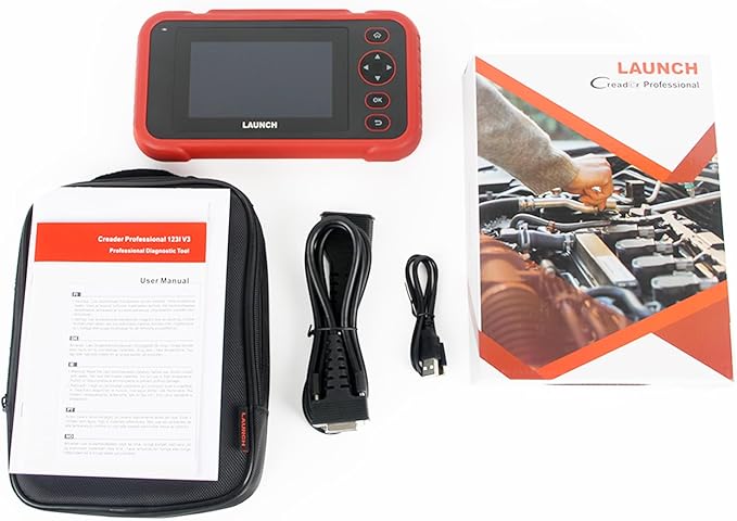 LAUNCH CRP123I V3.0 Elite OBD2 Scanner Diagnostic Tool, 2025 New Code Reader for Cars and Trucks, Engine ABS SRS Transmission Car Scanner, Lifetime Free Update, Oil/EPB/DPF/SAS/BMS Throttle Relearn