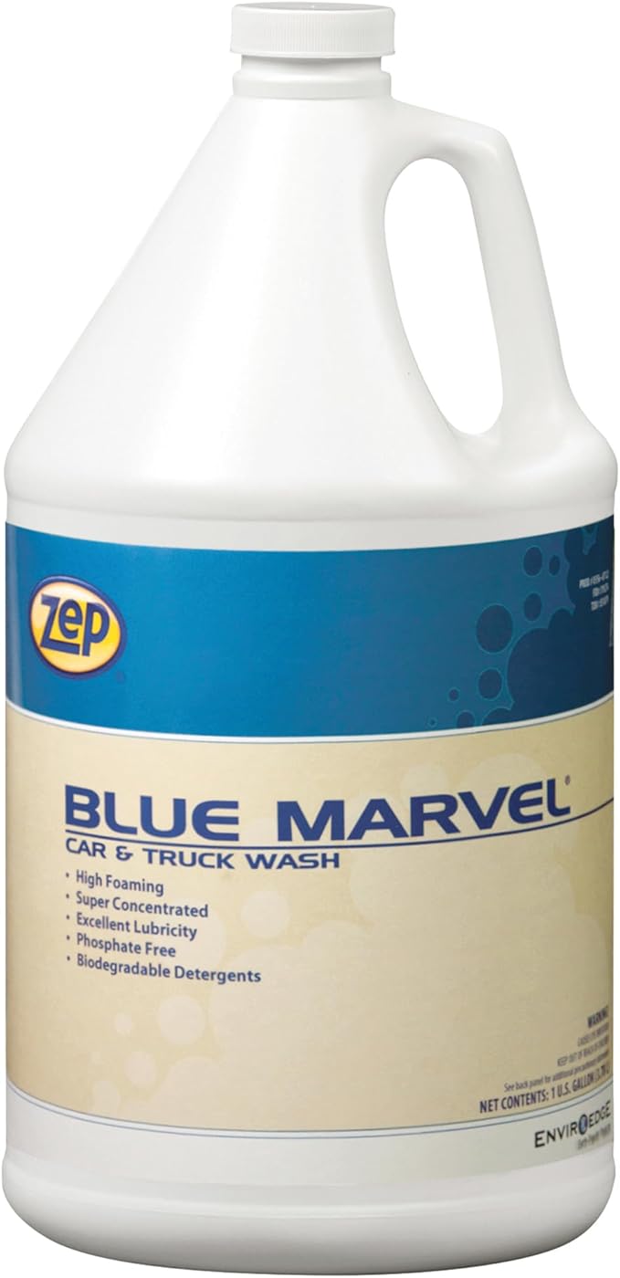 Zep Blue Marvel Car and Truck Wash - 1 Gallon (Case of 4) - 35624