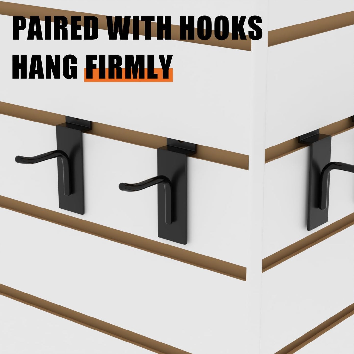 WISDOMFUR Rotating Slatwall Display Rack – 16"x16"x60" White Spinning Tower with Wheels – Retail Display Fixture for Accessories, Hooks & Shelves