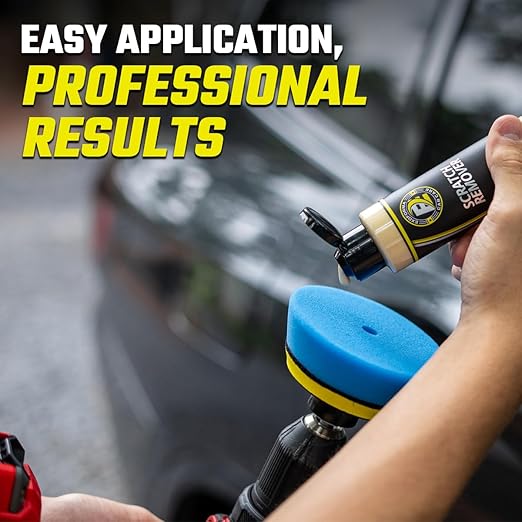 ExoForma Car Scratch Remover Kit for Scratches & Swirls - Paint Correction System with Drill Attachment, Polishing Pad & Microfiber Towel - Restores Color, Gloss, and Shine - for All Paint Finishes