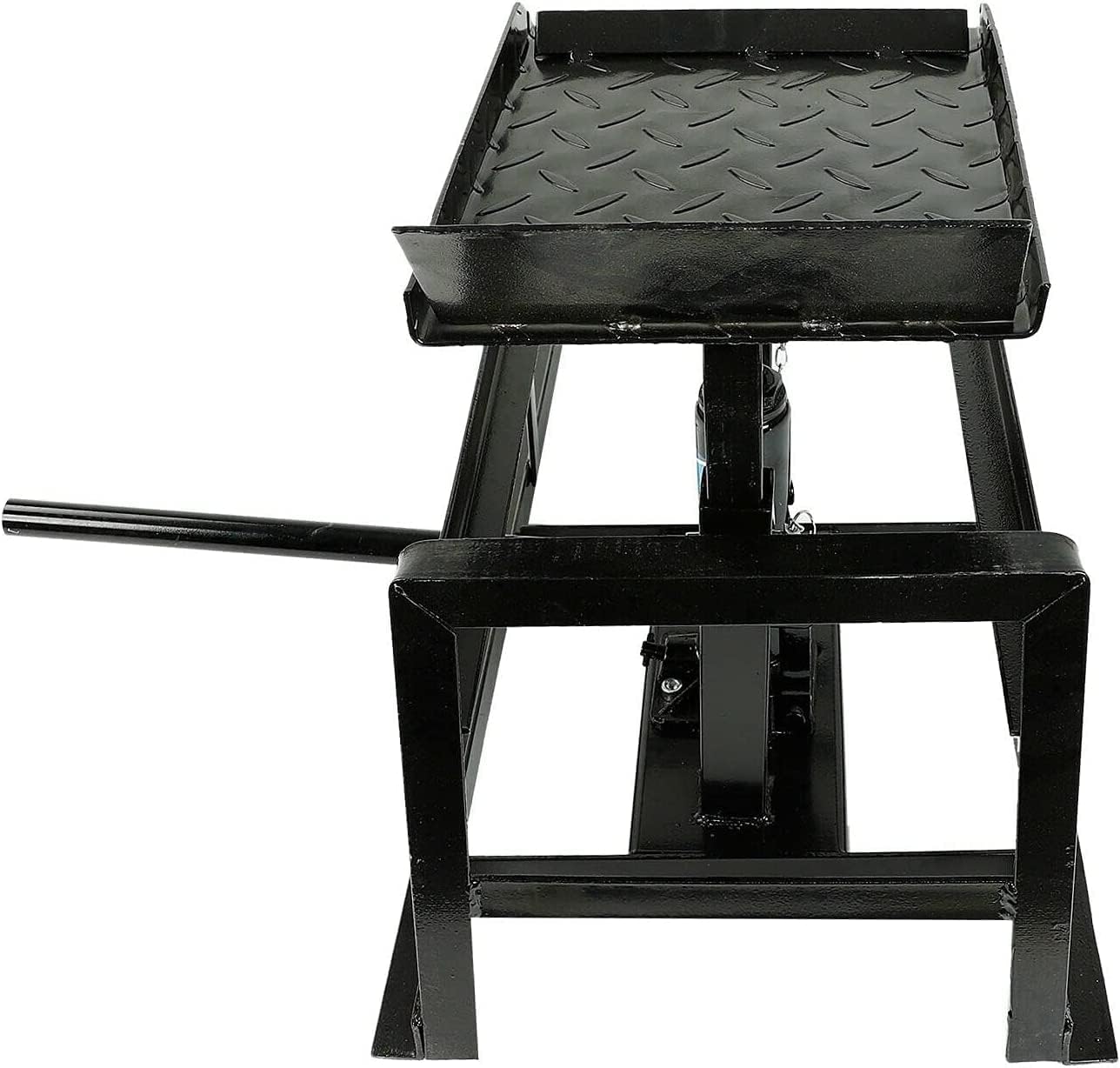 BLVD-LPF OBEY YOUR LUXURY 2 Pack Hydraulic Car Ramps 10000lbs 5T 11000lbs Low Profile Car Lift Service Ramps Truck Trailer Garage, Height Hydraulic Vehicle Ramps (Black)