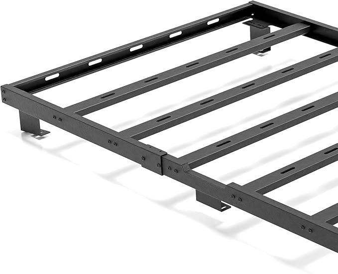 for Cruiser Roof Rack Cargo Basket Compatible with 2007 2008 2009 2010 2011 2012 2013 2014 Toyota FJ Cruiser, Overland Rooftop Pickup Truck Cargo Carrier Top Luggage Storage Holder Cross Bars