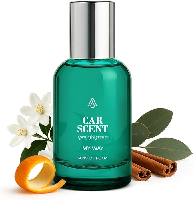 AromaPlan Car Air Freshener Spray, My Way - Non-Toxic, Concentrated, Odor Eliminator & Long Lasting Car Air Freshener- Car Scent Spray, 5 Star Hotel Scent Collection (30 ml)