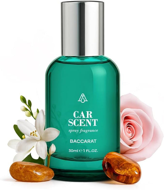 AromaPlan Car Air Freshener Spray, Inspired by Bacc. Rouge- Non-Toxic, Concentrated, Odor Eliminator & Long Lasting Car Air Freshener- Car Scent Spray, 5 Star Hotel Scent Fragrances (30 ml)