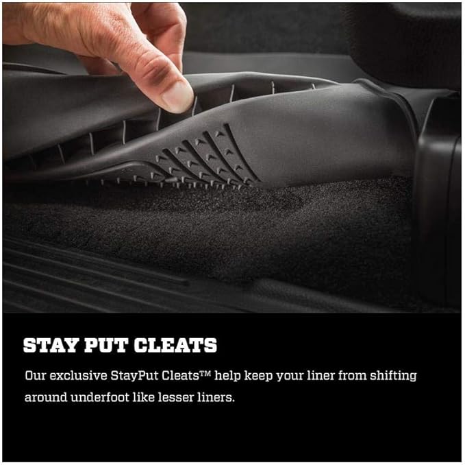 Husky Liners X-act Contour Floor Mats | Fits 2018-2025 Honda Odyssey | Front Row, 2-pc Black - 52971