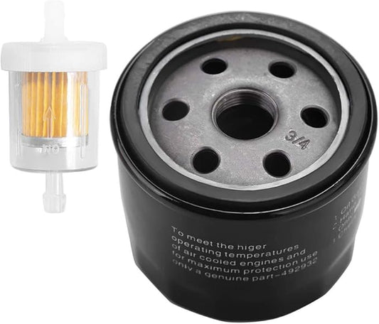 Oil Filter Replacement for John Deere D100 D105 D110 D120 D125 D130 D140 D150 D155 D160 D170 Lawn Tractor Replace# AM119567 AM125424 GY20577 LG4153 LG492932S