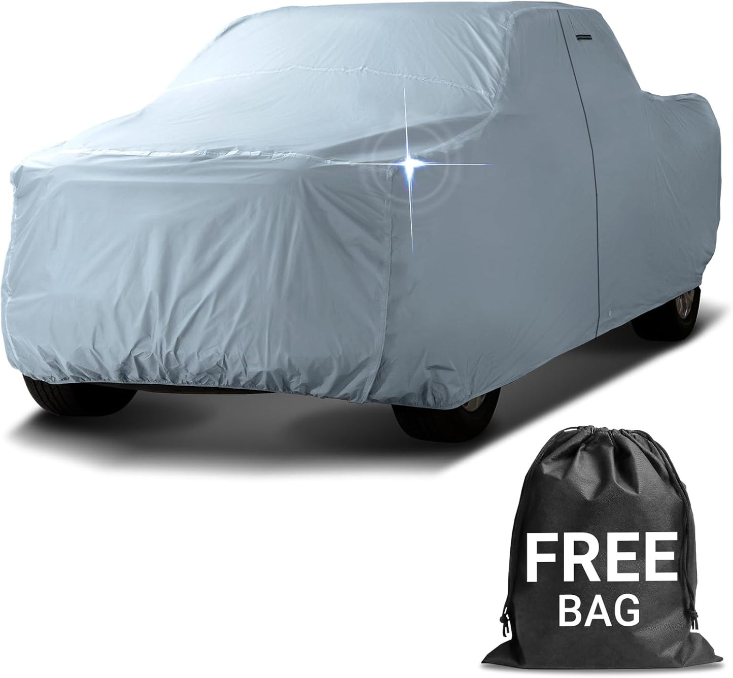 iCarCover Fits 1992-1996 F-150 Extended Cab, 8.0 ft Long Bed Ford Truck Cover Automobiles Form-Fit Padded Full Exterior Waterproof Automobiles Protection Covers