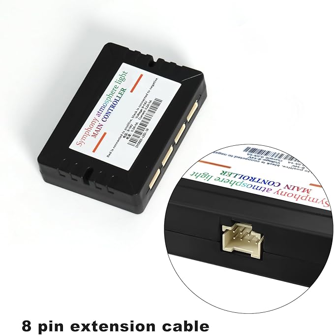 Dreamcolor Acrylic Interior Car LED Strip Light Main Control Module, which fit for Dreamcolor Connects kit (not Including), Not fit dreamcolor 5 in 1(Single Controller)