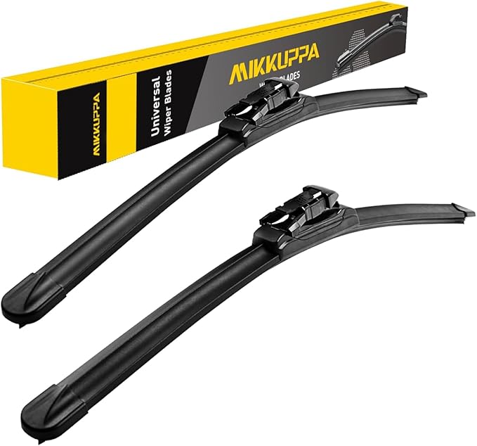 MIKKUPPA 26"+22" Front Wiper Blades, Replacement for 2011-2023 Ford Explorer All Season Windshield Wiper Blades Pinch Tab, Pack of 2