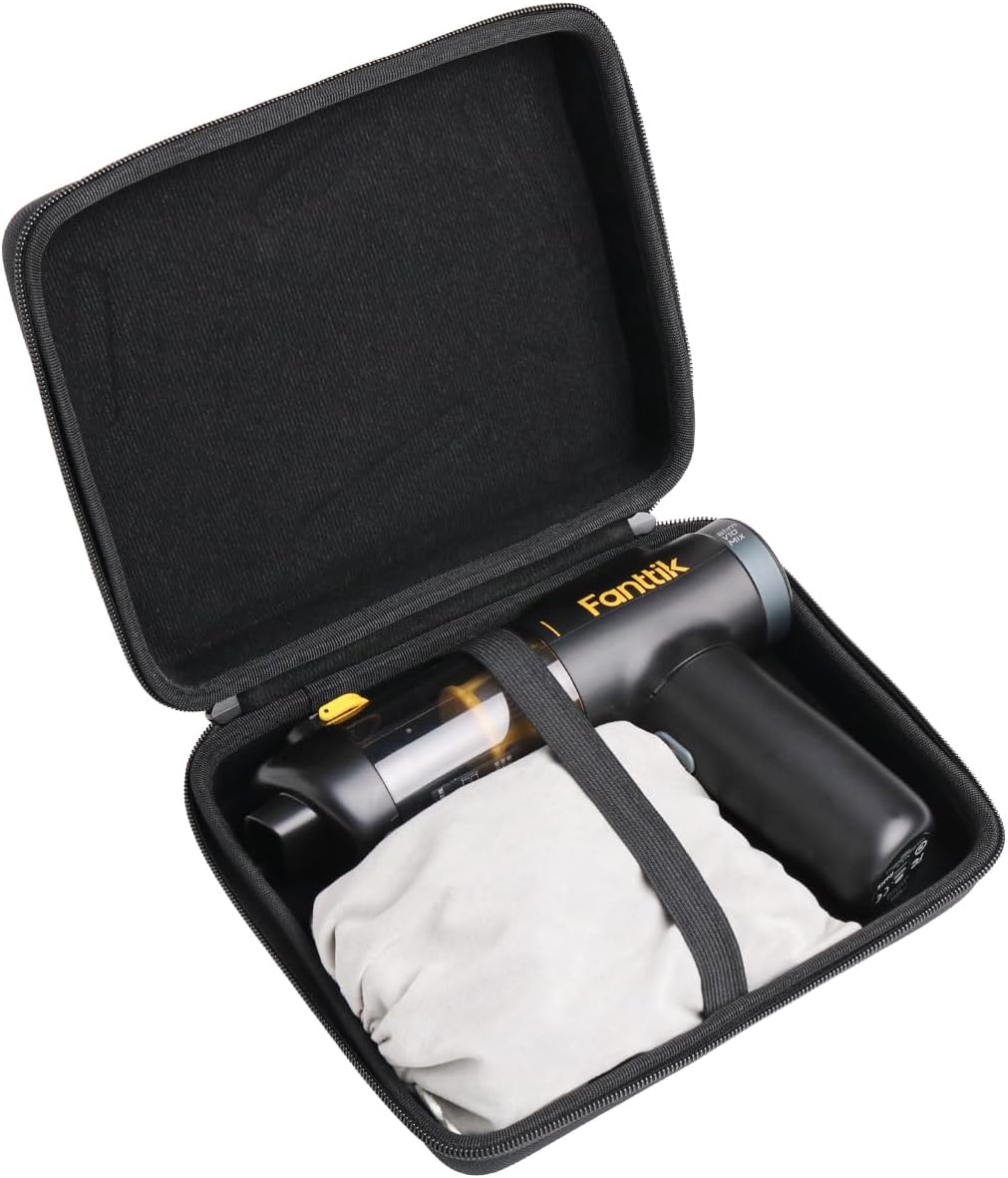 Hard Protective Travel Case Replacement, Compatible with L Shaped Cordless Car Vacuum